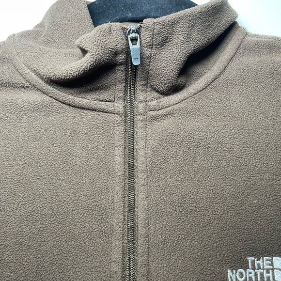 The North Face Women’s Brown TKA 100 Glacier 1/4 Zip Fleece Pullover Size Small - Picture 7 of 13